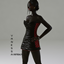 Heart Dress Black 3 variations logo