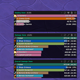EllesmereUI: Standalone Damage Meters logo