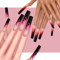 Star Ombre Nails project image