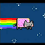 Nyan Cat for Jeff's Pets logo
