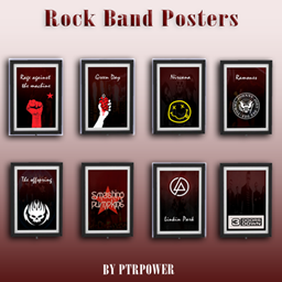 Rock Band Posters (8 Swatches) project image