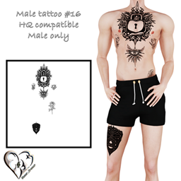 Male tattoo #16 project image