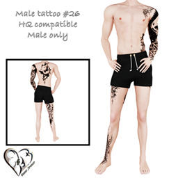Male tattoo #26 project image