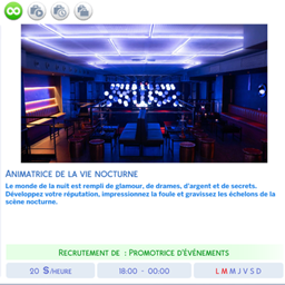 Nightlife Entertainer - Traduction FR project image
