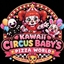 Kawaii Circus Baby Pizza World logo