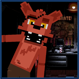 Foxy the Pirate 4d Skin for Minecraft 1.21 — Textures screenshot