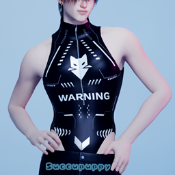 Cyber cat bodysuit project image