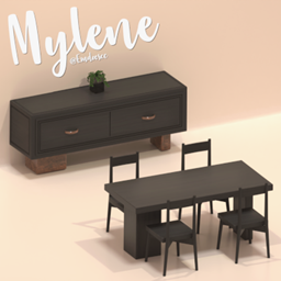 Emdoescc | Mylene Dining Room Set logo