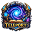 OneButton Teleport logo