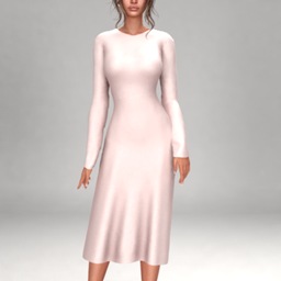 Layla - The Serene Midi Dress  (the minimalist collection) project image