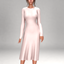 Layla - The Serene Midi Dress  (the minimalist collection) logo