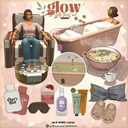 glow self care set project image