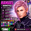 Kamael hairstyle by Jochi logo