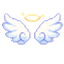 Angel Wings: Creative Flight logo