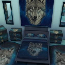 Starlight Wolf Haven Bedroom Set Base Game project image