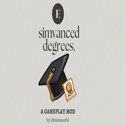 ellesimsworld Simvanced Degrees: Graduate School Mod / translation spanish by Monisims project image
