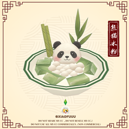 Panda Ice Jelly_Custom Food Recipe project image