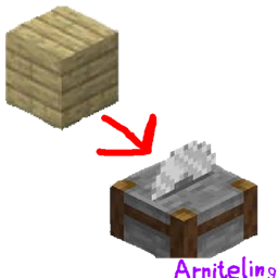 Planks in a stonecutter logo
