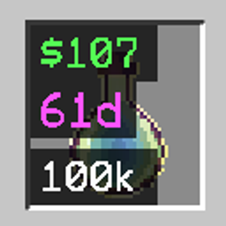Info in slot logo