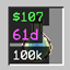 Info in slot logo