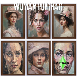 Woman Portrait logo