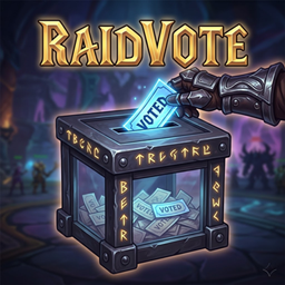 RaidVote - Secret voting system for Raids project image