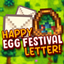 [CP] Happy Egg Festival Letter logo