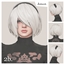 Hair of 2B & Headband logo