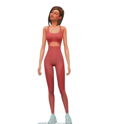 Solid Color Workout Suit logo