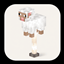 Mace Sheep on end rod logo