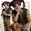"Dippo" Decaying Clown Outfit M logo