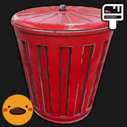 MH Deco Rusty Trash Can logo