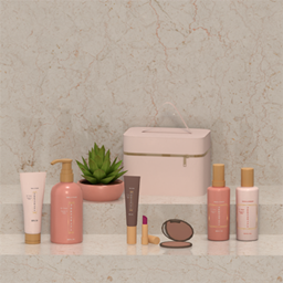 Kaziecc ~ Luminous Beauty - Makeup & Skincare Bathroom Clutter | 6 Pieces project image