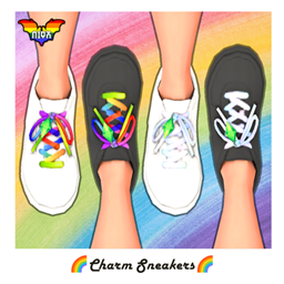 aithsims4 - Charm Sneakers for PRIDE logo