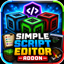 Simple Script Editor Addon  logo