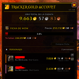 TrackerGoldAccount logo