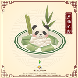 XiaoFuuu Panda Ice Jelly_Custom Food Recipe / translation spanish by Monisims project image