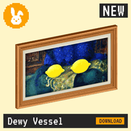 Raster Rabbit: Daily Drop - Dewy Vessel | EARLY LIGHT Still Life Collection (3 New Paintings) project image
