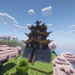 Small Japanese Castle project image