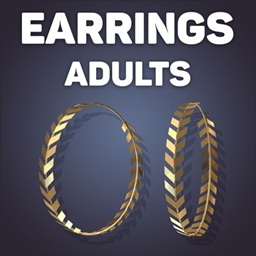 Leaf Hoop Earrings logo