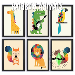 Rainbow Animals project image