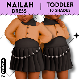NANA7 - (Nailah) Dress For Toddlers logo