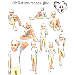 Children poses #2