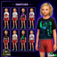 Printed t-shirts for girls by TecnoSimmer logo