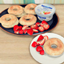 Cream Cheese Bagel with Strawberries logo