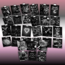 Midnight Luxe - Bold & Glamorous - Aesthetic Poster Collection project image