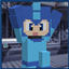 Megaman 4d Skin logo