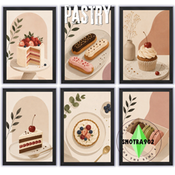 Pastry paintings project image