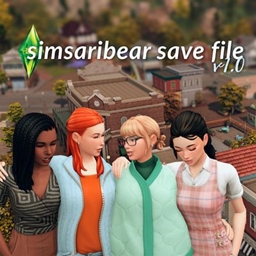 simsaribear save file v1.0 logo