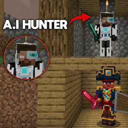 Pvp manhunt bot (MCPE) project image
